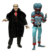 Universal Monsters Retro Cloth Series 4 Action Figure Set